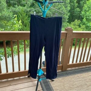 J. Jill size medium navy trouser leggings